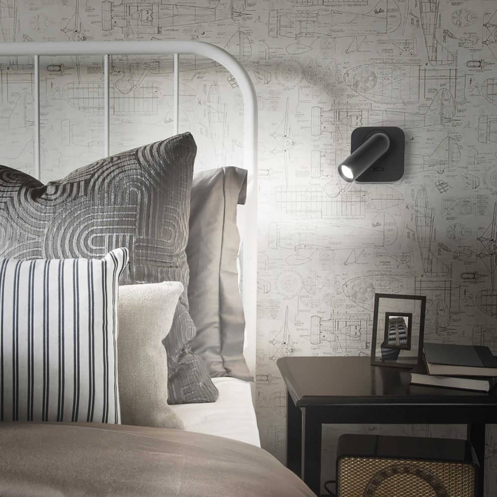 Ideal lux Bean Square stenska svetilka | formasvetila.si