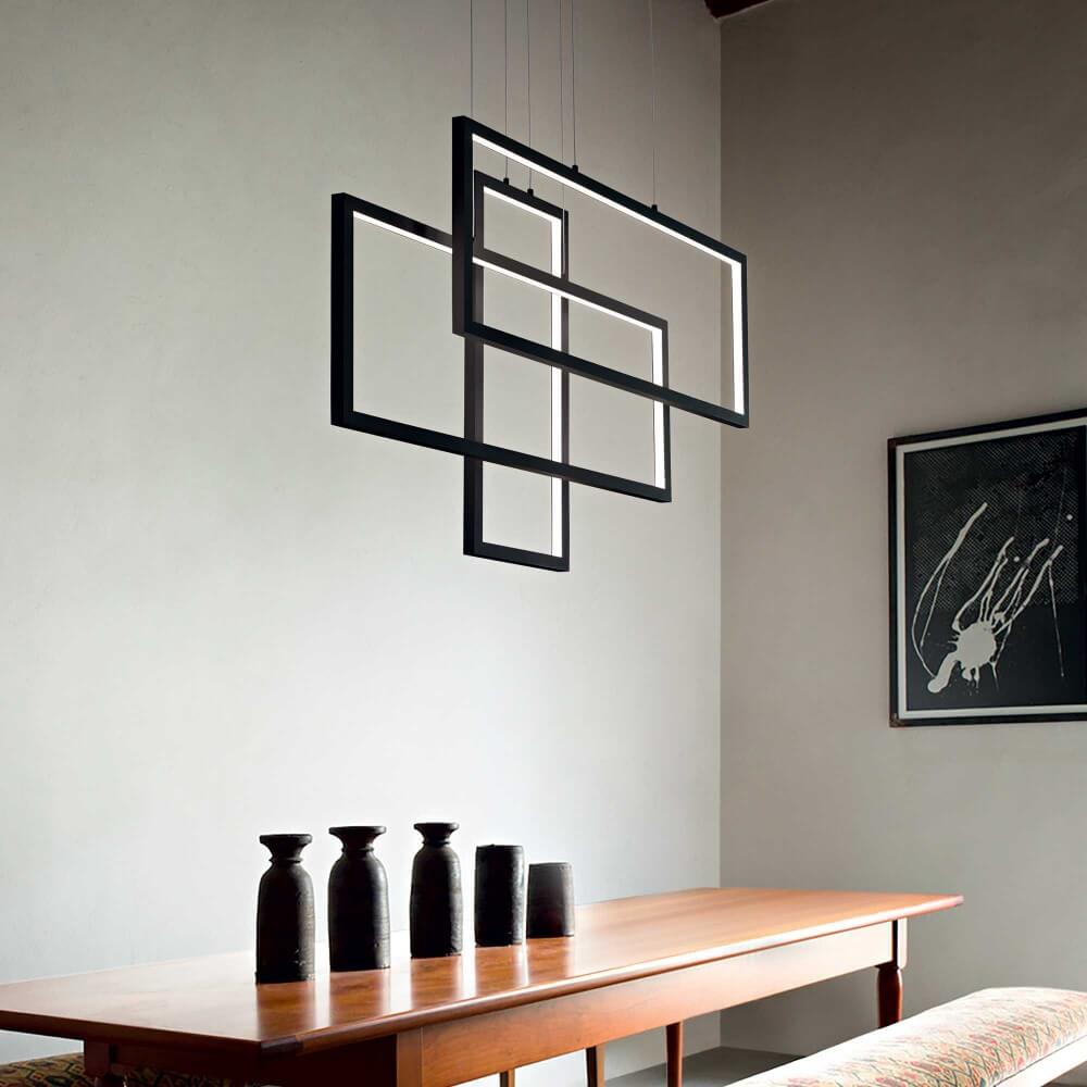 Ideal lux Frame Rectangle viseča svetilka | formasvetila.si
