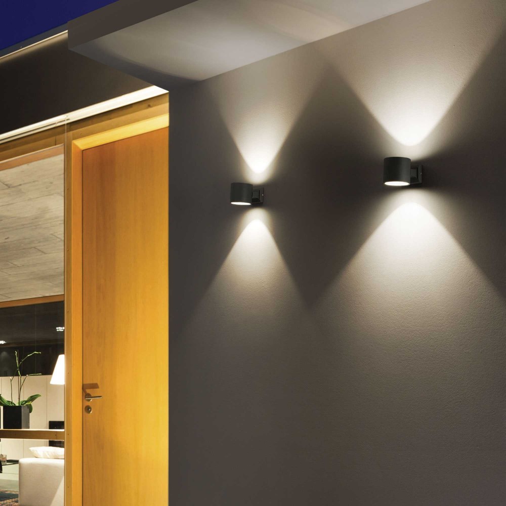 Ideal lux Snif Round zunanja stenska svetilka | formasvetila.si