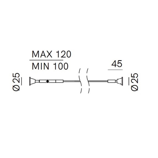 Il Fanale Kit za jeklenico do 5m ⌀3mm | formasvetila.si
